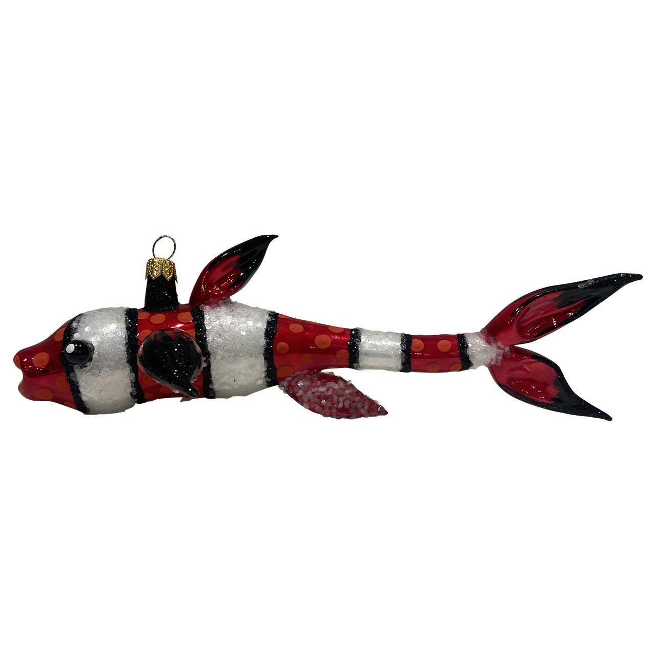 Red and White Fish