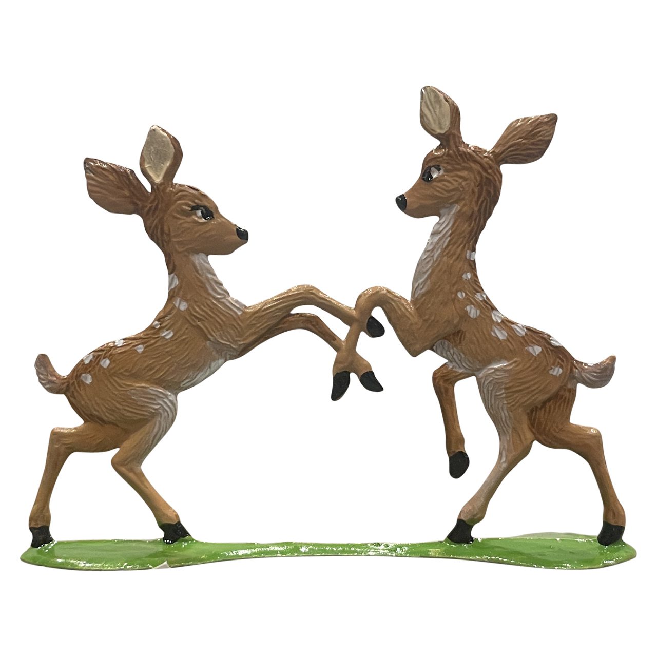 Deer At Play