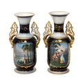Pair of Decorated French Vases ca.1890