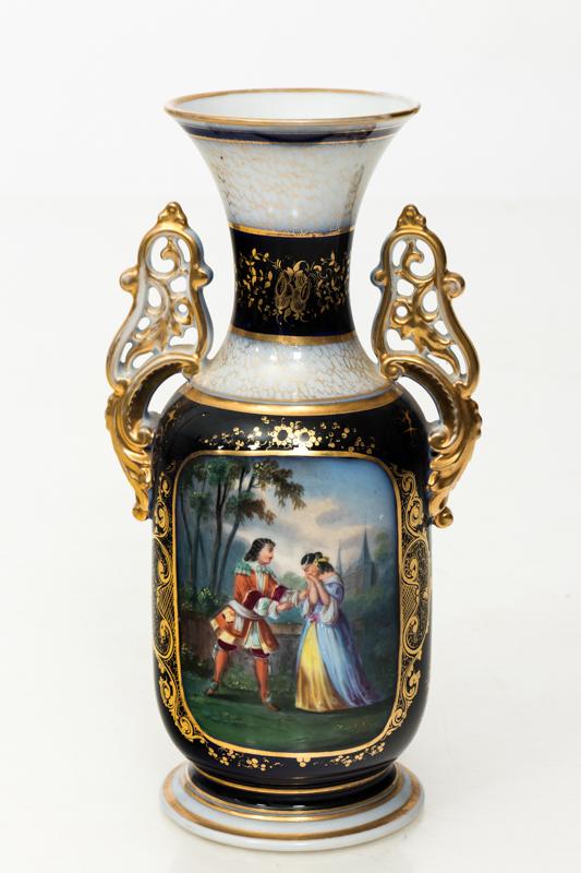 Pair of Decorated French Vases ca.1890