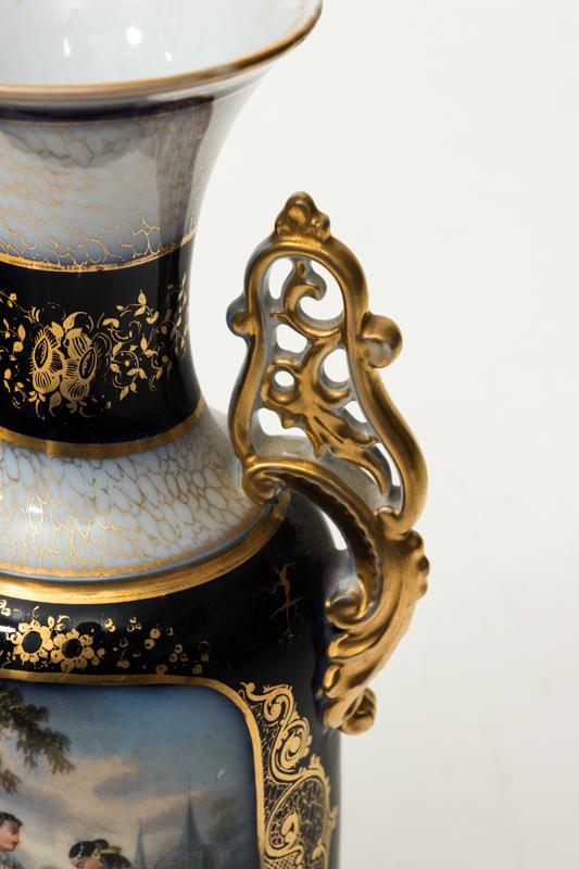Pair of Decorated French Vases ca.1890