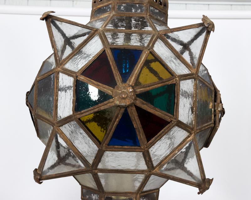 Middle Eastern Glass Lantern
