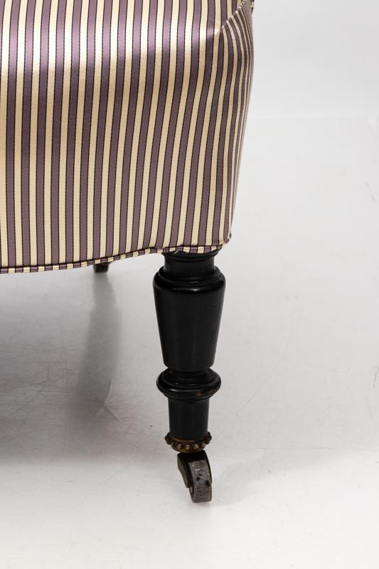 Pair of Napoleon III Upholstered Chairs