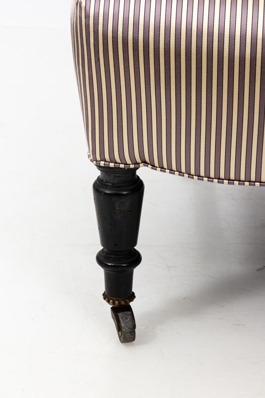 Pair of Napoleon III Upholstered Chairs