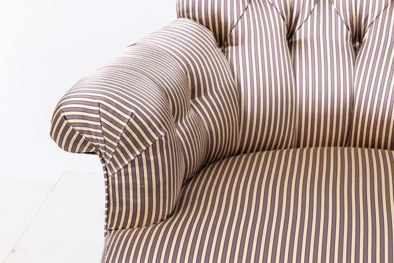 Pair of Napoleon III Upholstered Chairs