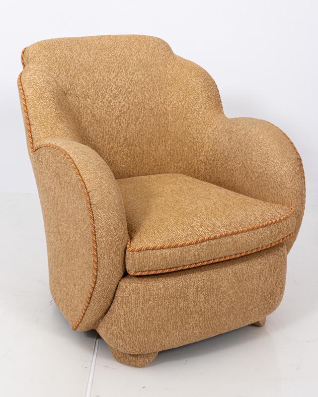 Pair of English Art Deco Armchairs