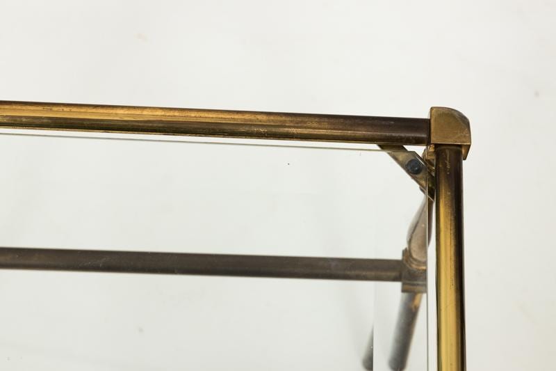Set of Brass Side Tables