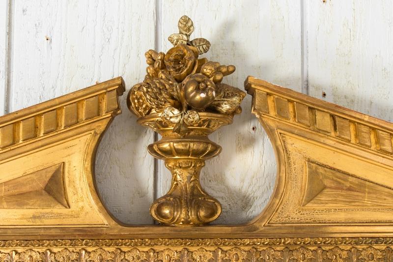 Neoclassical Mirror with Gold Gilt
