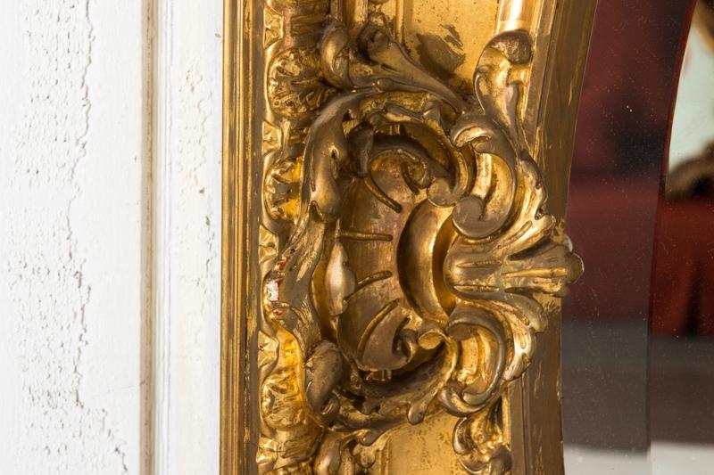 Neoclassical Mirror with Gold Gilt