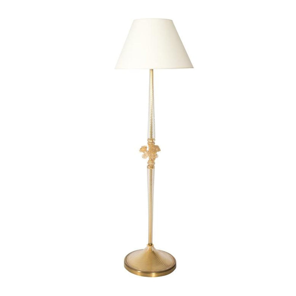 Venetian Glass Floor Lamp