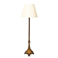 Carved Gilt Wood Floor Lamp by Charles & Company ca.1925