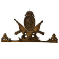 Carved Gilt Wood Pendant