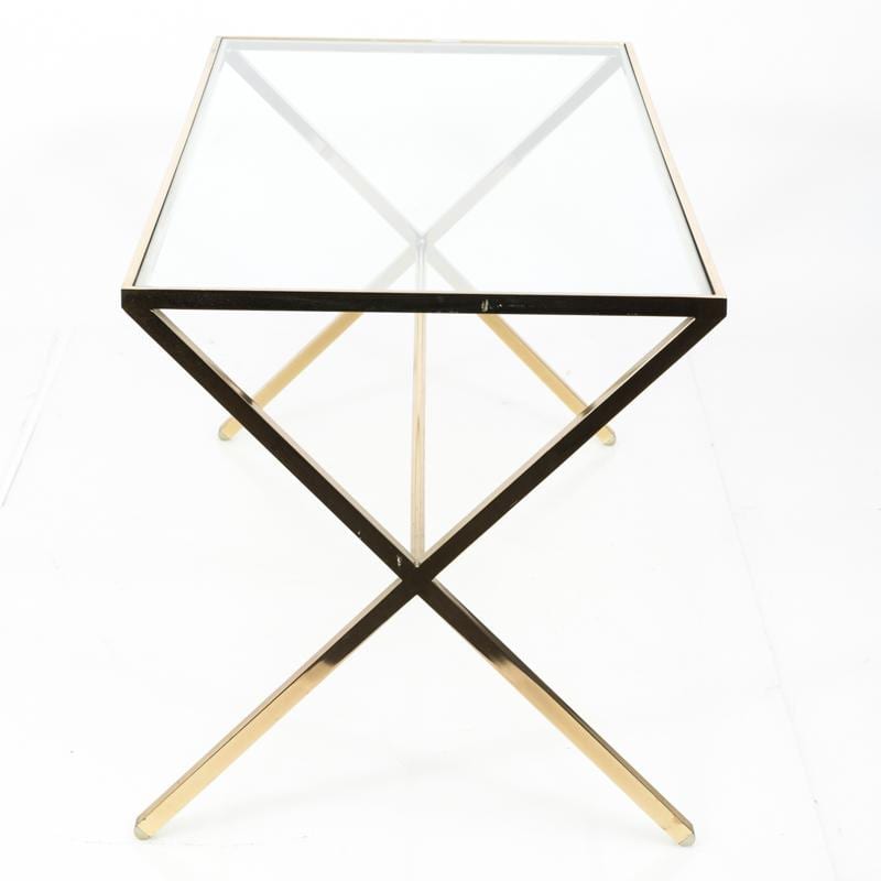 Brass X-Base Desk