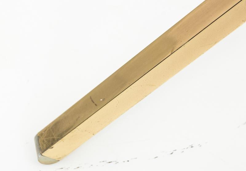 Brass X-Base Desk