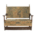 16th Century Franco Flemish Tapestry Bench