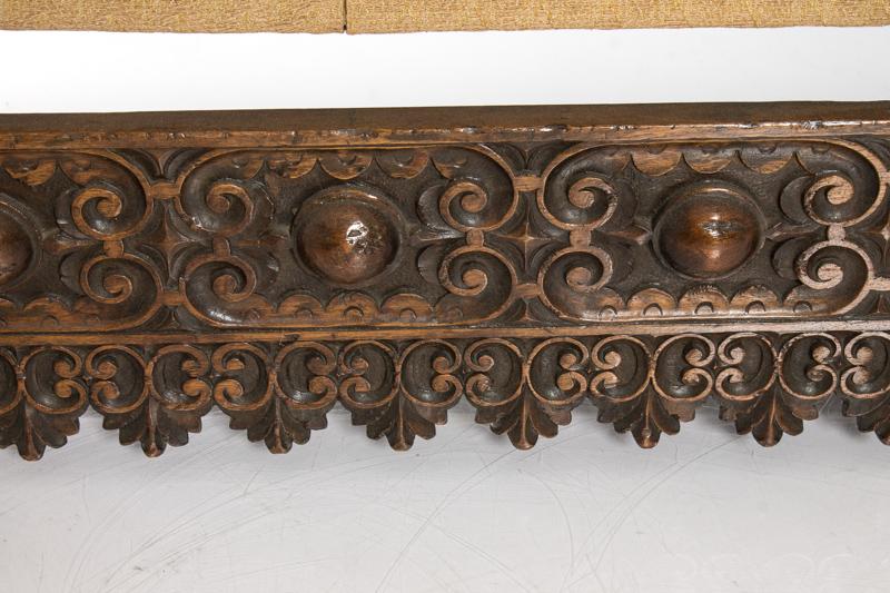 16th Century Franco Flemish Tapestry Bench