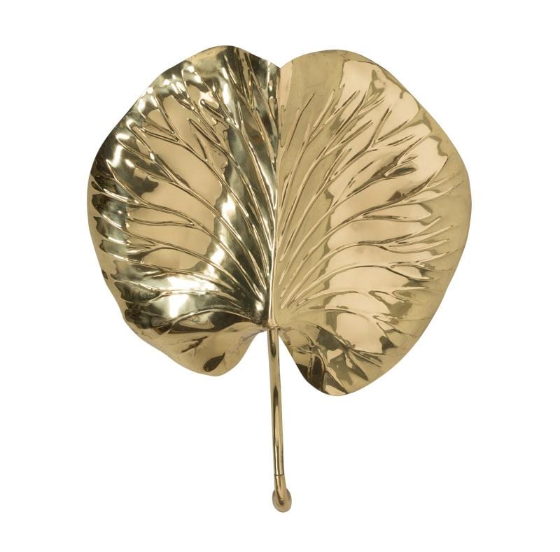 Pair of Chapman Leaf Sconces