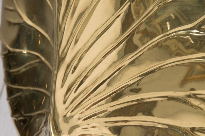 Pair of Chapman Leaf Sconces