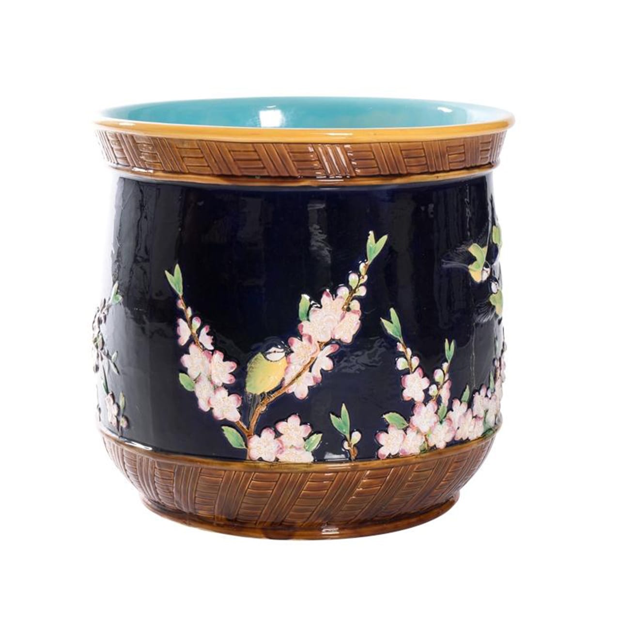 George Jones Majolica Jardiniere