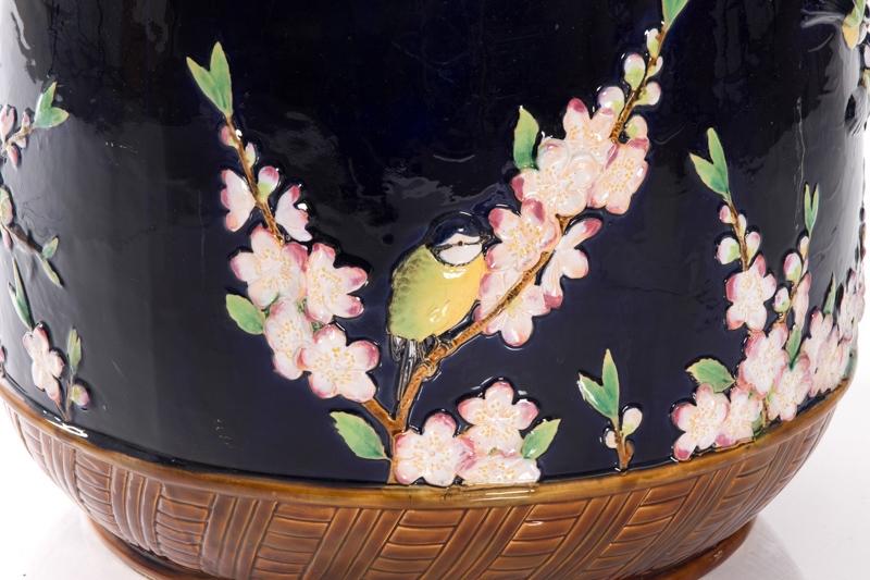 George Jones Majolica Jardiniere