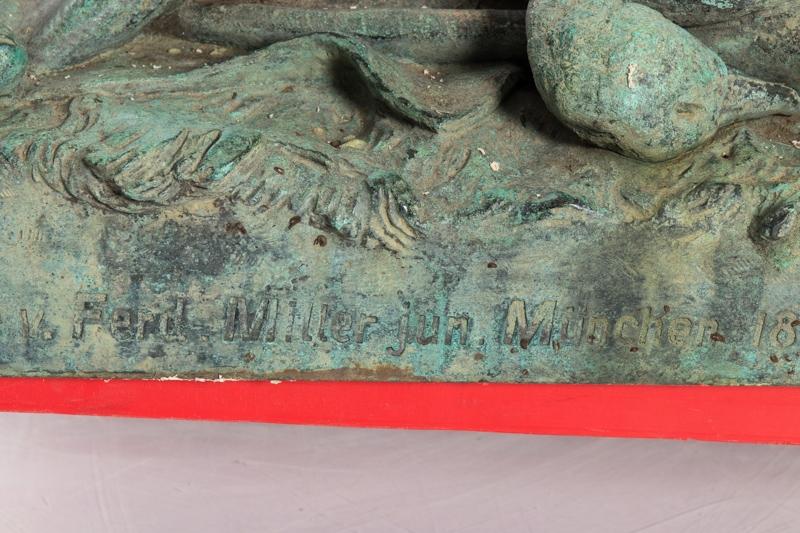 Bronze Figure Of A Young Native American