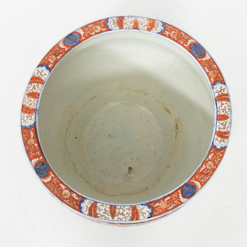 19th Century Imari Cache Pot