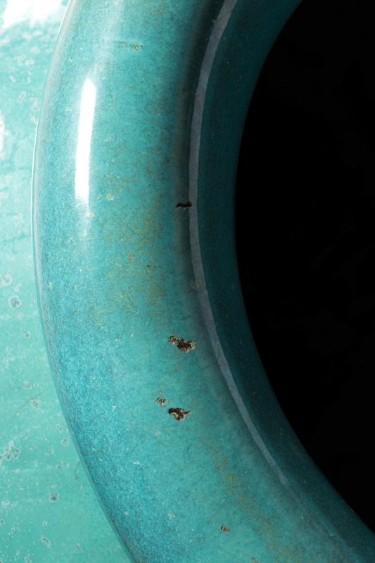 Painted Handle Vase by Galloway