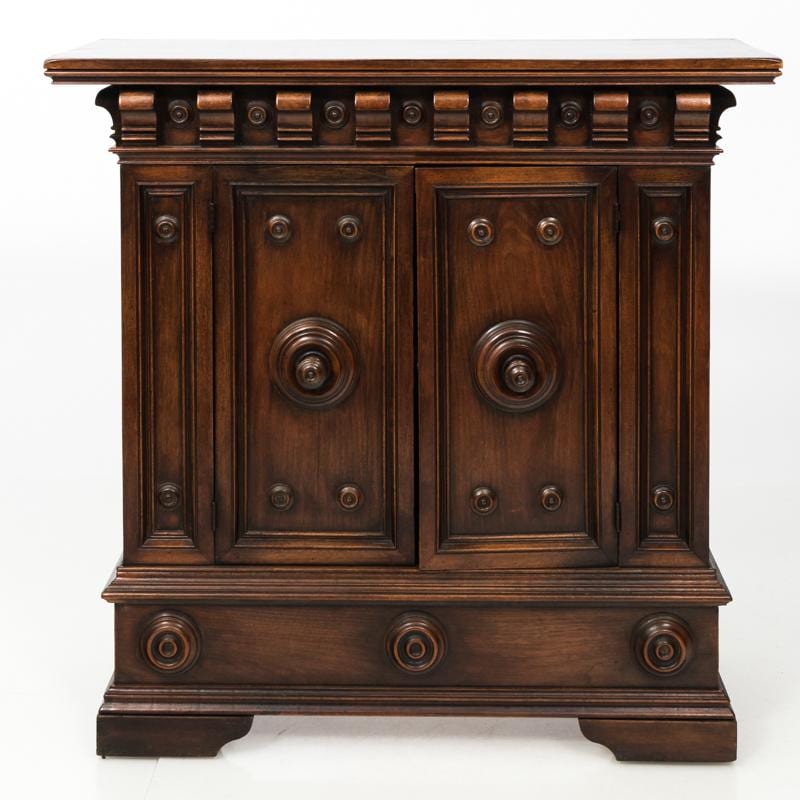 Pair Of 19th Century Italian Walnut Cabinets