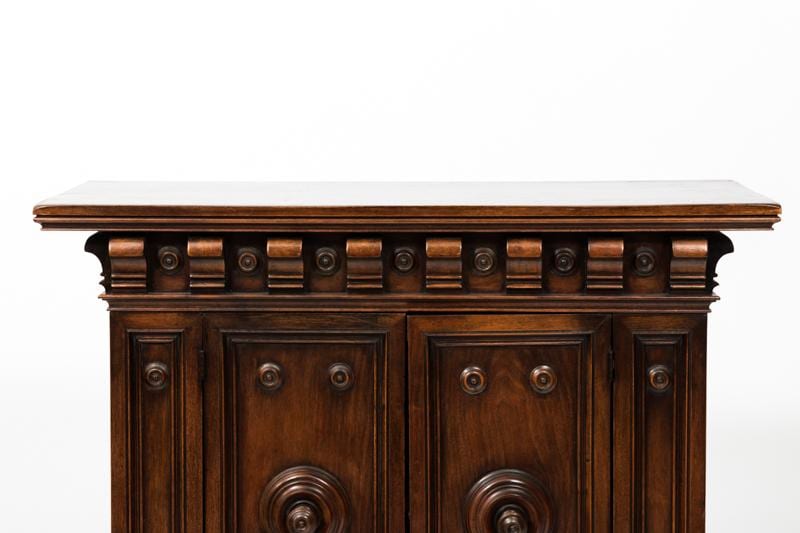 Pair Of 19th Century Italian Walnut Cabinets