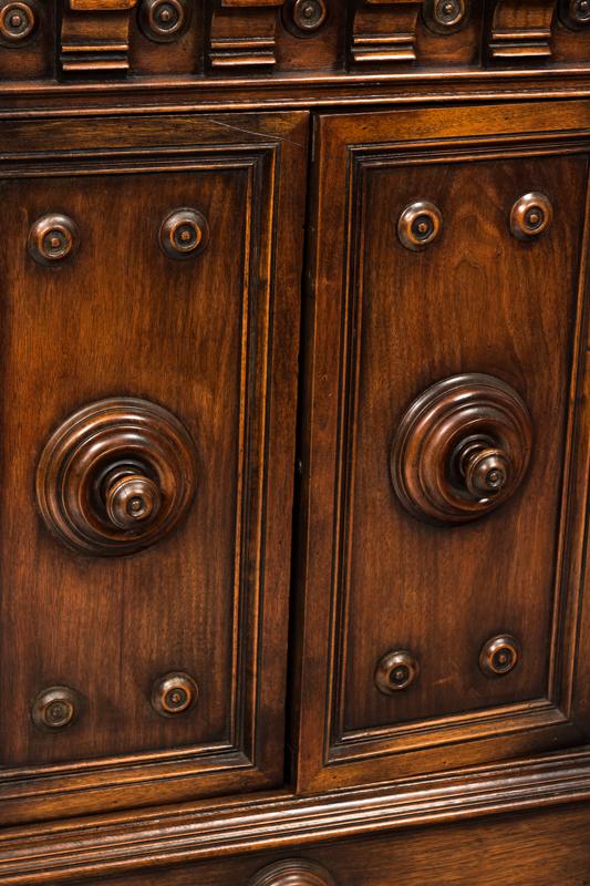 Pair Of 19th Century Italian Walnut Cabinets