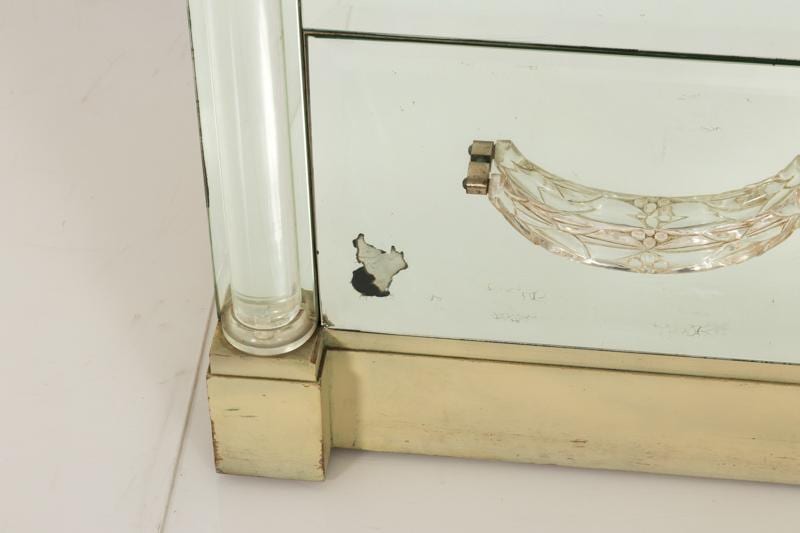 Mirrored Chest of Drawers By Grosfeld House. Circa 1930’s