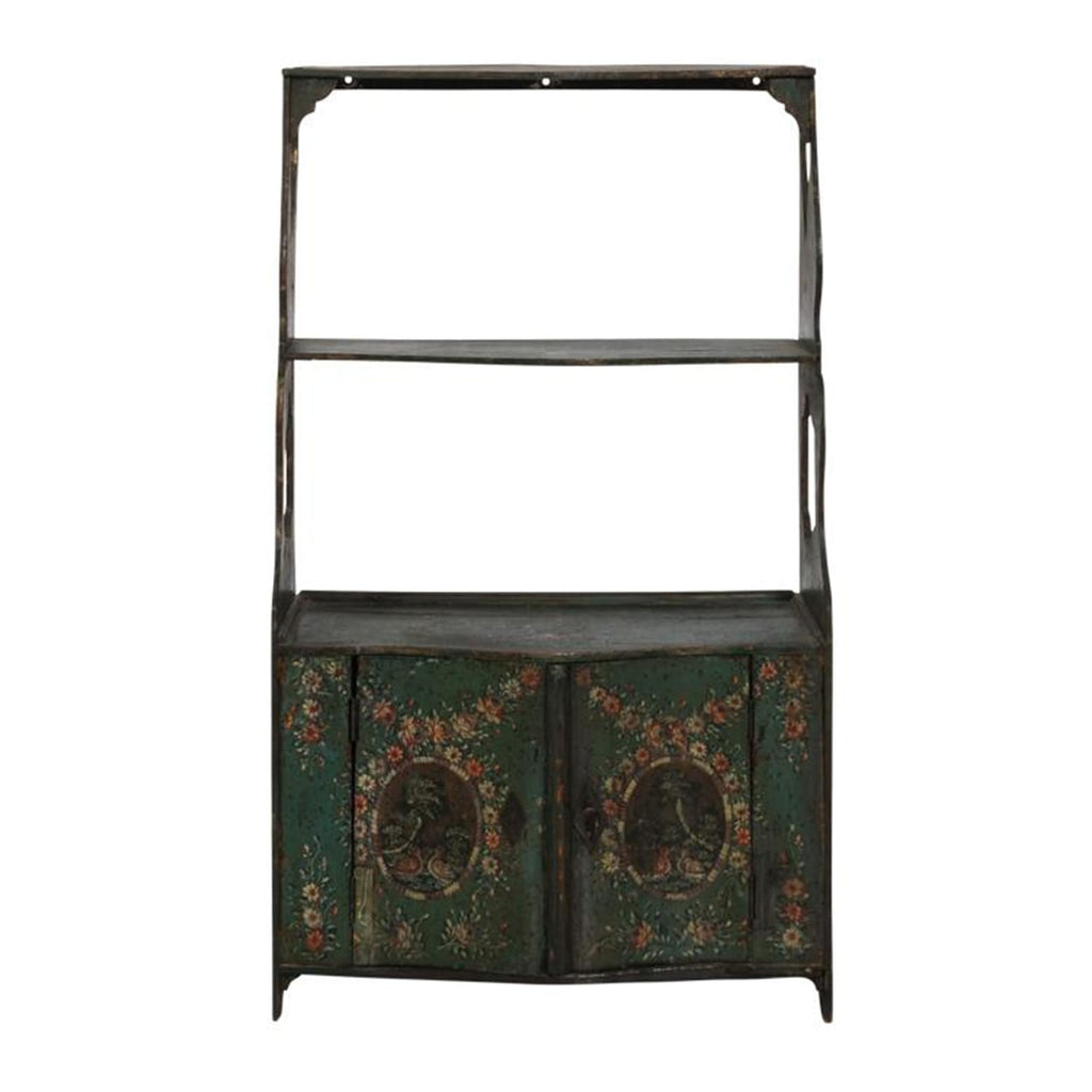 Early 19th Century Small Painted Hanging Cabinet ca. 1830’s