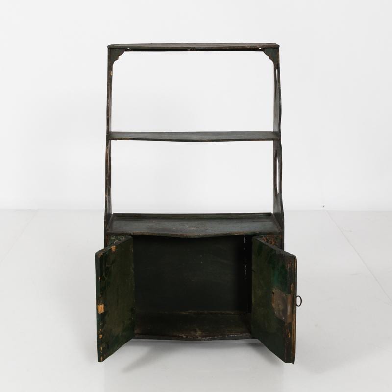 Early 19th Century Small Painted Hanging Cabinet ca. 1830’s
