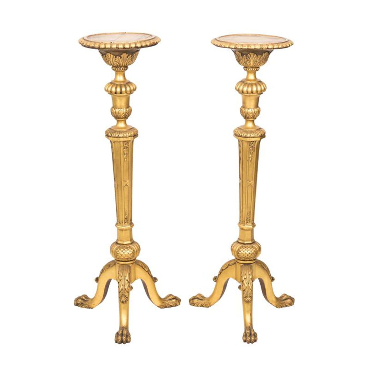 Pair of Giltwood George III Stands
