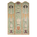 Trompe l’oeil three Panel Screen
