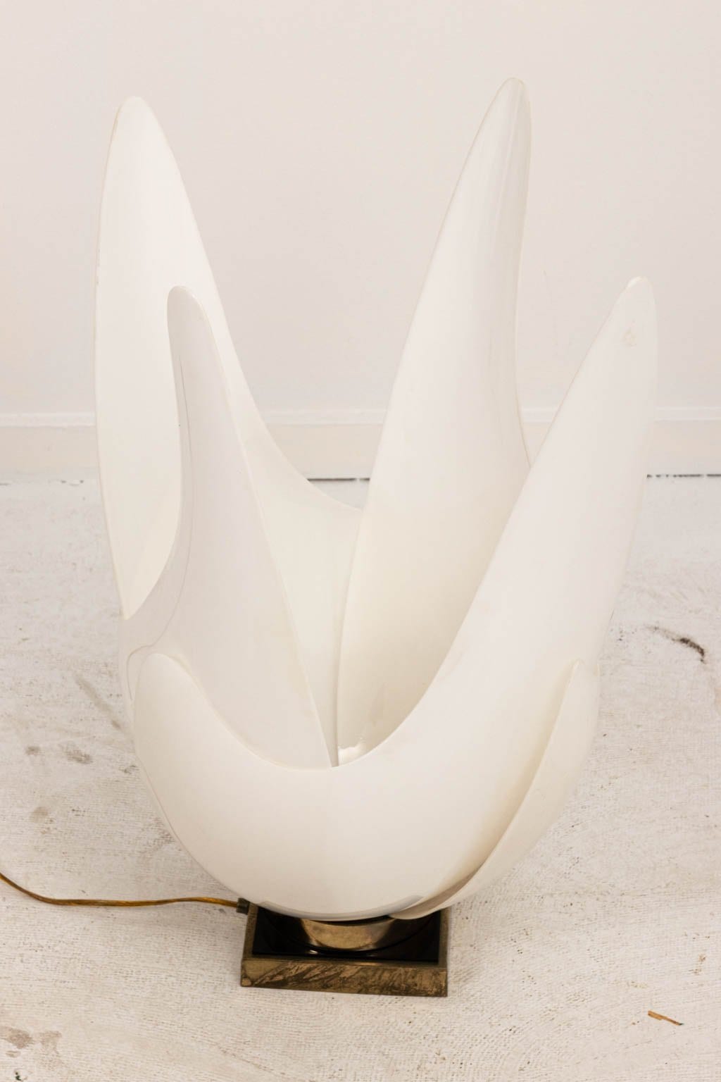 French Lucite Lamp