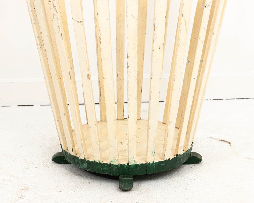 French Painted Utility Basket