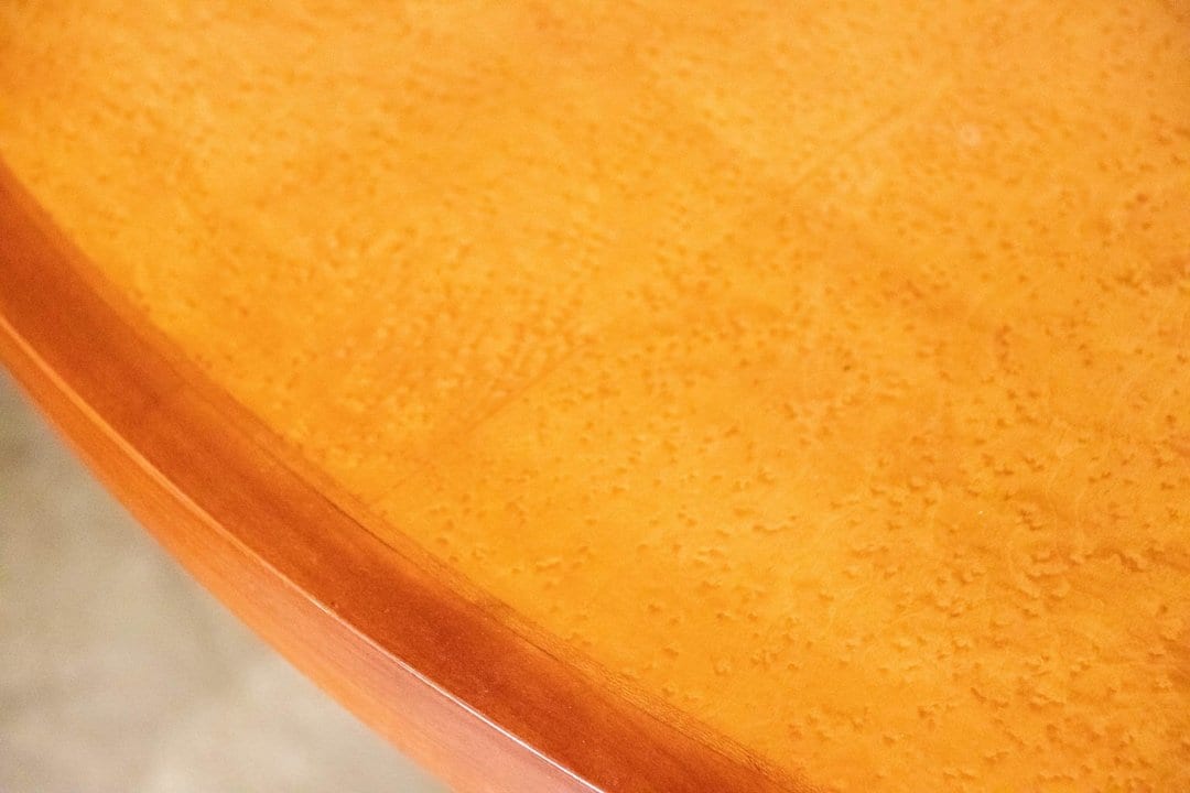 Custom Made Round Pedestal Table by Stephen Piscuskas
