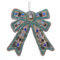 Crystal Bow w/ Antique Silver Trim